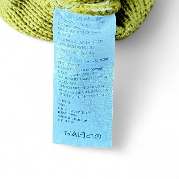 Free People Women's Shorts Extra Small Summertime Blues Knit Elastic Waist Gold - Picture 9 of 9